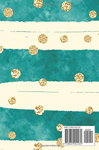 Positive Vibes Notebook: 130 Blank Lined Pages - 6" x 9" Cute Notebook With Quote On Teal Cover - Image 2