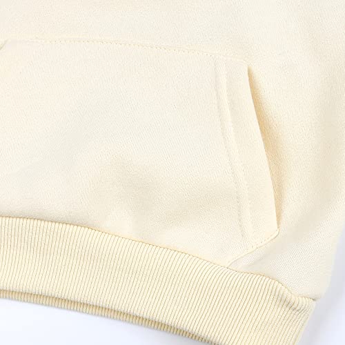 Image of MYGBCPJS Youth 2PCS Jogger Outfits Set Fleece Hooded + Sweatpants Boys Girls Athletic Sweatsuits Pullover Clothes