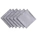 DII Oversized 20x20" Cotton Napkin, Pack of 6, Chambray Gray - Perfect for Fall, Brunch, Weddings, Showers, Dinner Parties, or Everyday Use