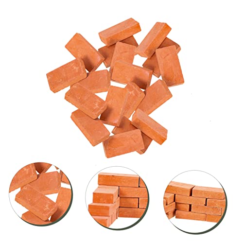 SEWACC 60 Pçs Tijolos Simulados Baby Doll Playset Mini Blocos De Construção Decoração Infantil Model