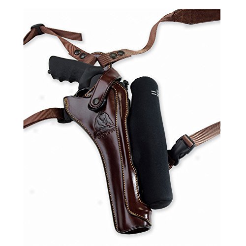 Galco Kodiak Hunter Shoulder Holster S&W X Frame 500 Scope RH Havana KH172H, Brown