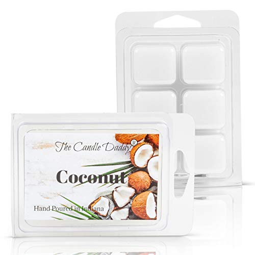 Coconut Scented Wax Melt - 2 Ounces - 6 Cubes - 1 Pack
