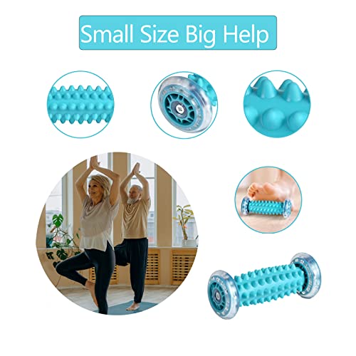 Legezon Fußmassage Akupressur fussmassage Fußmassagegerät Fußmassage Roller-Muskel Roller & Bälle Set, Innovativer Fußmassageroller Fuß Igelball zur Linderung von Muskelkater - Image 3