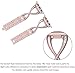 Secbolt Bands Compatible with Apple Watch Band 38mm 40mm 41mm 42mm(Series 3) Iwatch SE Series 10/9/8/7/6/5/4/3/2/1 Women Dressy Jewelry Metal Accessories Wristband Strap, Rose Gold