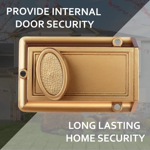 Nu-Set 2110-3 Lock | Night Safety Deadbolt Lock | 5 Pin Keyed Cylinder For Added Door Security thumb #4