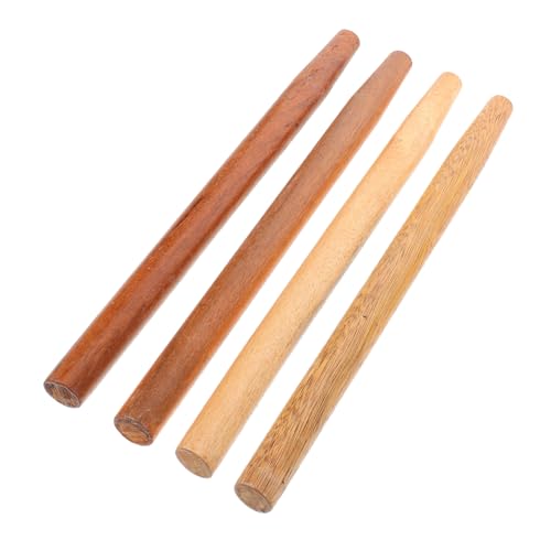 VICASKY 4 Pcs Wooden Handle for Garden Tools Replacement for Shovels Hoes and Sledges Extended Design for Enhanced Comfort and Ease of Use