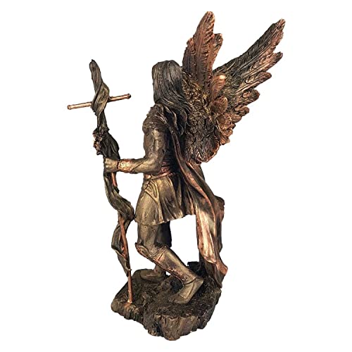 Anjo Gabriel imagem Arcanjo resina Estátua estatueuta.