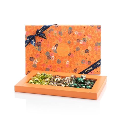 Venchi - Colección Murrine - Caja de bombones con perlas surtidas, 230 g - Con 'Avellanas del Piamonte IGP ' - Sin gluten - Idea de regalo