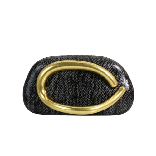 Image of Women Woven PU Leather Clutch Box Metal Handle Evening Bag Trendy Leather Handbag Weave Shoulder Purse for Causal
