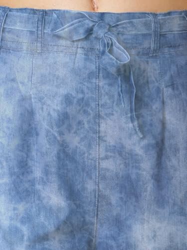 Image of NOVIO Cotton Blend Women Mid Rise Fashion Palazzo for Women