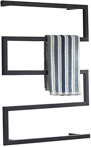 Sèche-serviettes mural chrome en acier inoxydable haut de gamme - 2