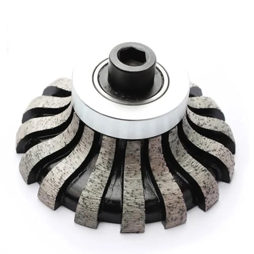 Generic F20 3/4 inch Ogee Diamond Hand Profile Wheel Segmented Granding Router Bit with M10 Thread for Stone Granite Marble Concrete Quartz Countertop Floor Tile Edge