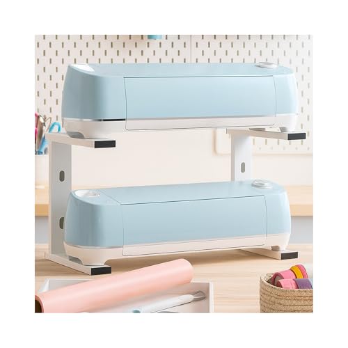 Zejoot Stand Legs Compatible with Cricut Maker4 3 Cricut Maker Explore 3 and Explore Air 2 3 Fully Open Double Machine Running Aluminum Alloy Cricut Stand Space Organizer for Craft Table