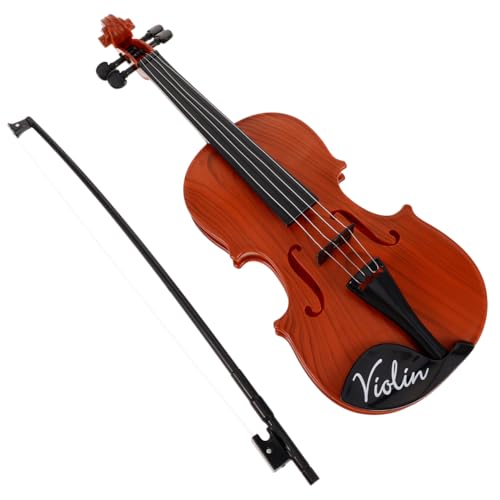 Kisangel Adjustable Violin Toy for Kids, 16.5inch Plastic Beginner Violin