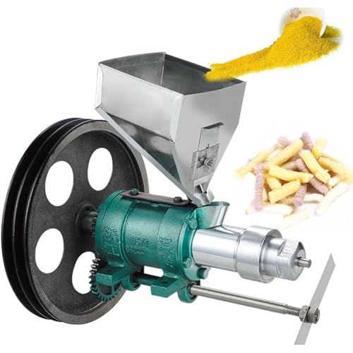 JXYQ Máquina de extrusión de arroz inflado de maíz, máquina para Hacer Alimentos expansivos de maíz, con 7 moldes, para Puestos callejeros