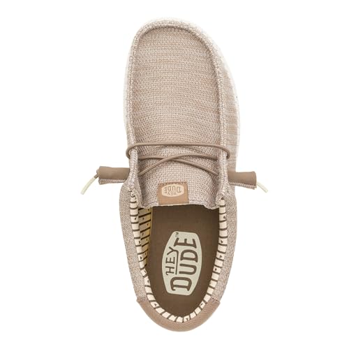 Image of HEYDUDE Men's Wally Stretch Sox Slip-On Loafer, Lightweight, Breathable, with Flex & Fold Outsole