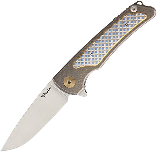 Reate Knives WAVE Wave Titanium Framelock