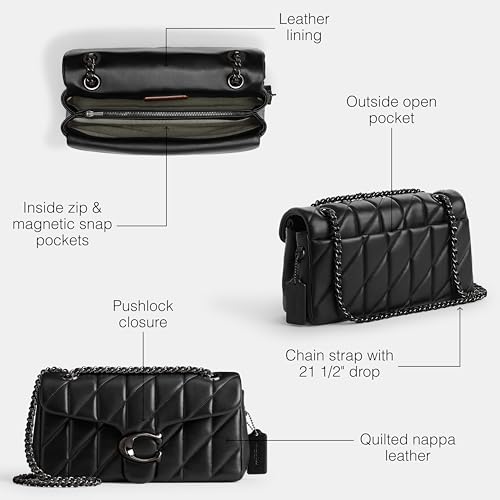 Image of Coach Women's Quilted Tabby Shoulder Bag 26 | Quilted