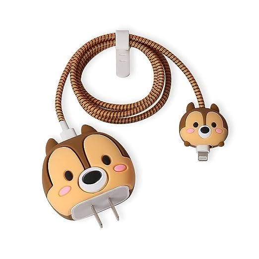 PunnkFunnk Cute Cartoon Protective Case for iPhone 18W & 20W USB-C Adapter Charger Cable, Unique Design Funny 3D Cartoon Charger Cover Cable Protector for iPhone Fast Charger (Brown Puppy) (B0D3LZQ2P2) Amazon Price History, Amazon Price Tracker