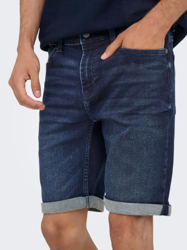 Only & Sons ONSPLY Jog DBD 0025 ANA DNM Shorts NOOS – Ansicht 3