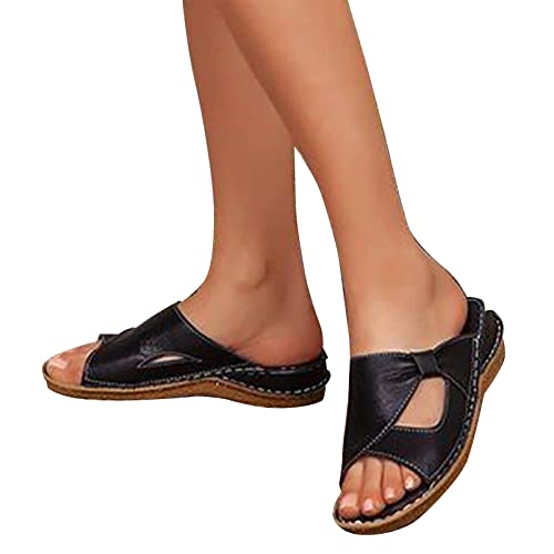 Mules ouvertes d'été pour femmes : chaussures décontractées pour la plage