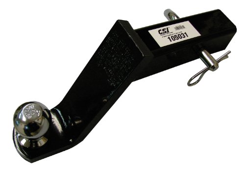 CSI 105031 Ball Mount Combo Kit Class III Combination Ball 6 in. Drop Fits Standard 2 in. Receivers 2 in. Ball Incl. Pin and Clip 5000 lb. Towing 500 lb. Tongue