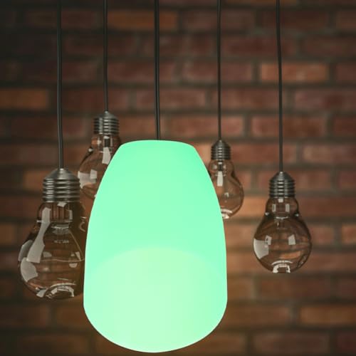 Image of Holibanna Plastic Horseshoe Lampshade Replacement for Floor and Ceiling Lamps Green Decorative Cover for Multi- Lighting Easy Installation Modern Design Optimal Light Distribution