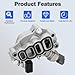 WMPHE Engine Variable Valve Timing VVT Solenoid Compatible with Honda Pilot Odyssey Accord 2005-2008 Replacement for 918-078 15810-RKB-J01 15810RKBJ01 Intake & Exhaust VTEC with Gasket