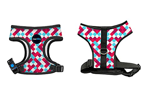 Peitoral Style Para Gatos Segura Com Guia MeuMiau Chique (Médio)