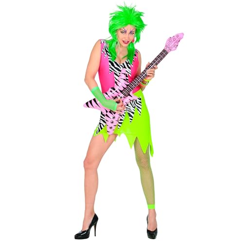 W WIDMANN MILANO Party Fashion - Costume années 80 Tenue, robe, rock star, déguisements de carnaval
