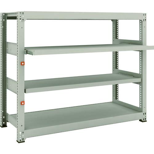 TRUSCO（トラスコ中山） M3型中量棚 1500X571XH1500 3段 連結 ネオグレー M3-5563B