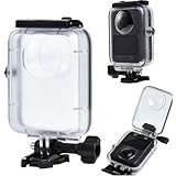 Custodia impermeabile per DJI Osmo 360, supporta una protezione di profondità di 45 m, obiettivo ultra trasparente, compatibile con touchscreen, materiali durevoli di alta qualità