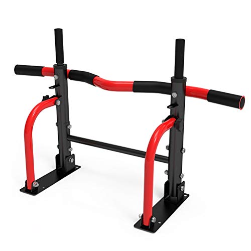 YXCUSAM Wandmontage Klimmzugstange Rot für Home Gym