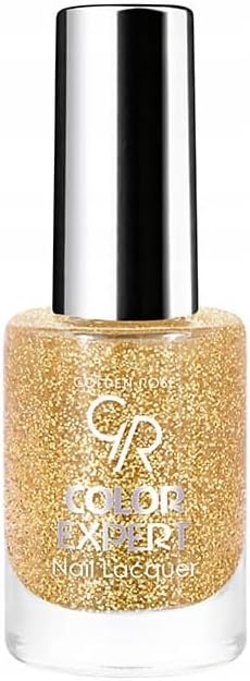 Golden Rose Color Expert Nail Lacquer Glitter No: 604 - Geniş Fırçalı Işıltılı Oje 10.2 ml