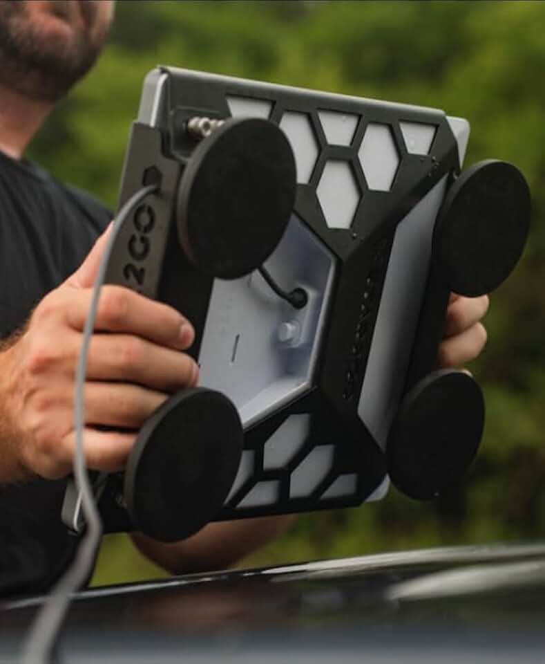 Case Veicular Starlink Mini com Super Ímãs