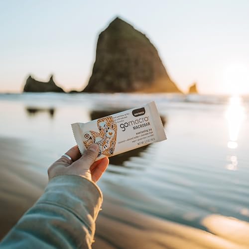 GoMacro MacroBar Organic Vegan Protein Bars - Coconut + Almond Butter + Chocolate Chips (2.3 Ounce Bars, 12 Count) - Thumbnail 6