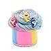 SWZY Fluffy Shark Slime - 3 Colori Jumbo Floam Cloud Colorato Arcobaleno colorato melma Giocattolo Antistress per Bambini e Adulti, 7 OZ