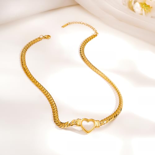 Image of Rubans Demi Fine Stainless Steel Pendant Chain Daily Gift for Women & Girls