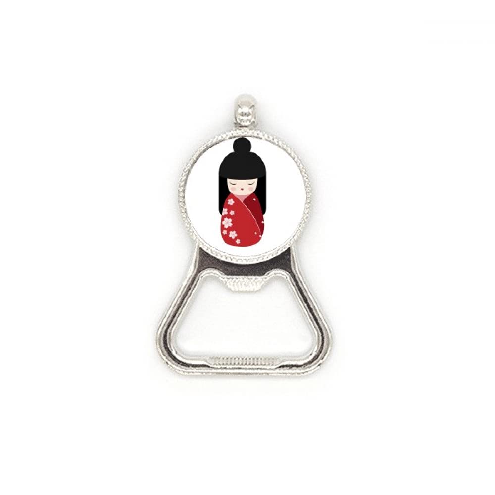 Ouvre-bouteille japonais rouge Art Déco pour vos apéritifs et soirées terrasses
