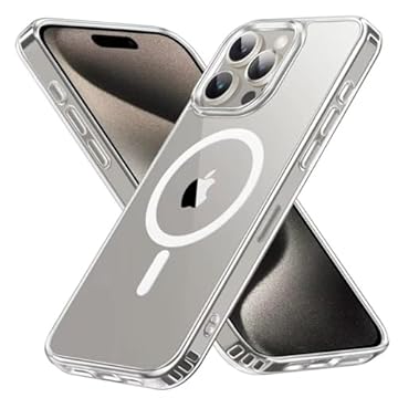 Capa Capinha Magnetica Antiqueda para iPhone 16 Compatível com Magsafe (Transparente, iPhone 16 Pro Max)