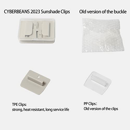 Cyberbeans Shade For Tesla Model Y Glass Roof Sunshade Accessories 2023 2022 2021,No Sag Foldable Retractable Sunroof Heat Insulation Cover Top Window Uv Sun Blocking Heat Shade #TOP4