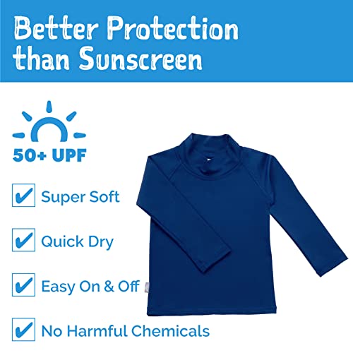 Image of JAN & JUL UV Swim Shorts and Long Sleeve UV Shirt for Toddlers