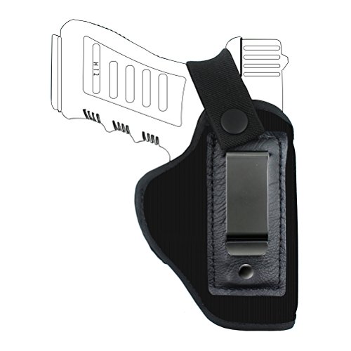 CREATRILL IWB Holster Fits Glock 17 19 22 23 32 33; S&W M&P Shield 9mm, .40, .45 ACP; Ruger LC9; Spring Field XD All Similar Size Pistols Concealed Carry in The Waistband Gun Holster