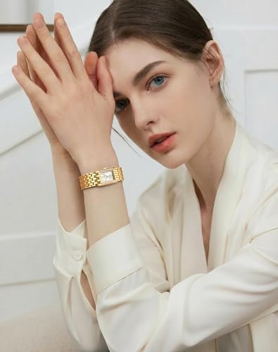 Image of OLEVS Women Watches Diamond Fashion Dress Elegant with Date Ladies Watch | Original Import Dress Gift,Diamond,Easy to Read Chronograph women's Watch