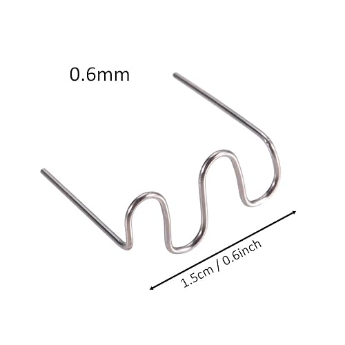 Miniatura 8 de Mtsooning 1000 varillas de soldadura, grapas en caliente, máquina de reparación de plástico, grapas de soldadura de repuesto para parachoques de