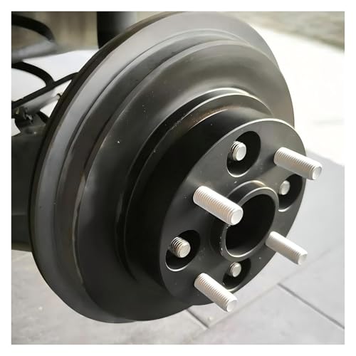 Adaptateur d'espacement de roue PCD 4x115 avec alésage 68mm épaisseur 20mm en noir - 5