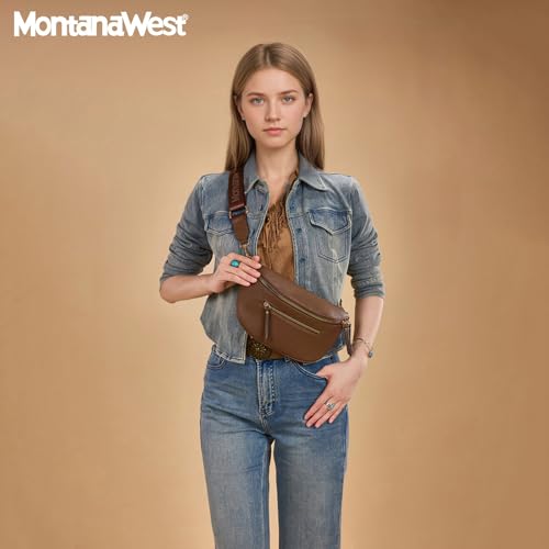 Image of Montana West Crossbody Bags for Women Bum Bag Sling Purse with Adjustable Strap