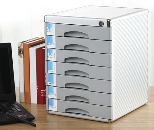 Lockable Metal File Cabinet - Secure Document Storage for Office & Home, Modern Design, Anti-Theft Solution, Space-Saving Organizer for Workspaces.