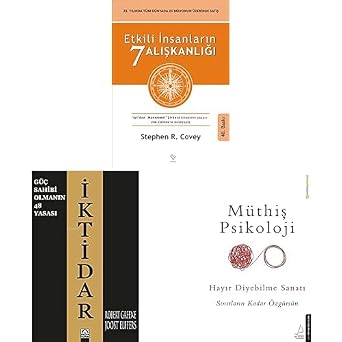 Etkili  nsanlar n 7 Al kanl   KT DAR G  Sahibi Olman n 48 Yasas  Hay r Diyebilme Sanat  S n rlar n Kadar  zg rs n -3 Kitap Set