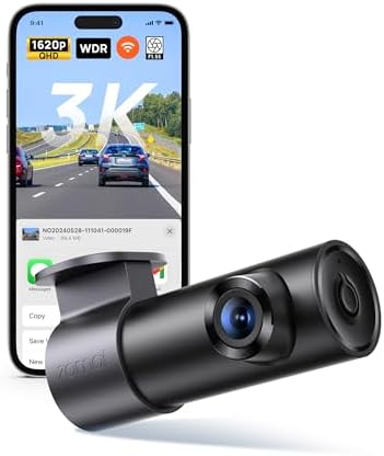 70mai Dash Cam Voiture M310, 1620P Camera Voiture, WiFi Caméra Em...